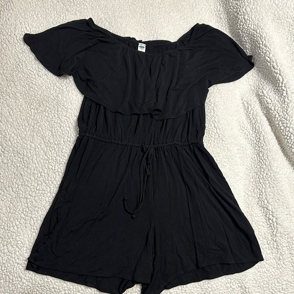 Black old navy romper